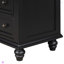 Ensemble de 3 armoires de rangement en bois 3 tiroirs, table de bout-1074007895