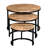 Jaqualine Solid Wood Top Nesting Coffee Table