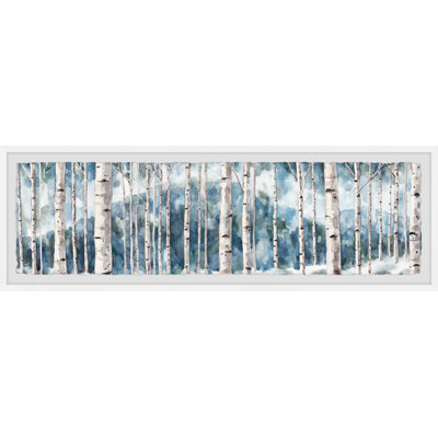 Dance With Trees by Marmont Hill - Single Picture Frame Panoramic Painting