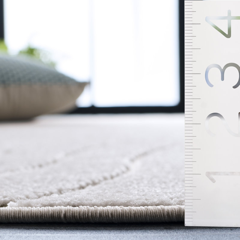 Stella Performance Abstract Indoor Rug, Square 6'7"