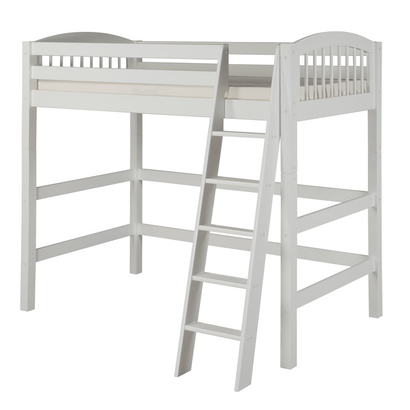 Lit mezzanine simple Fradin, Blanc