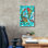 «Pisces Fish» par Dean Russo, art mural sur toile