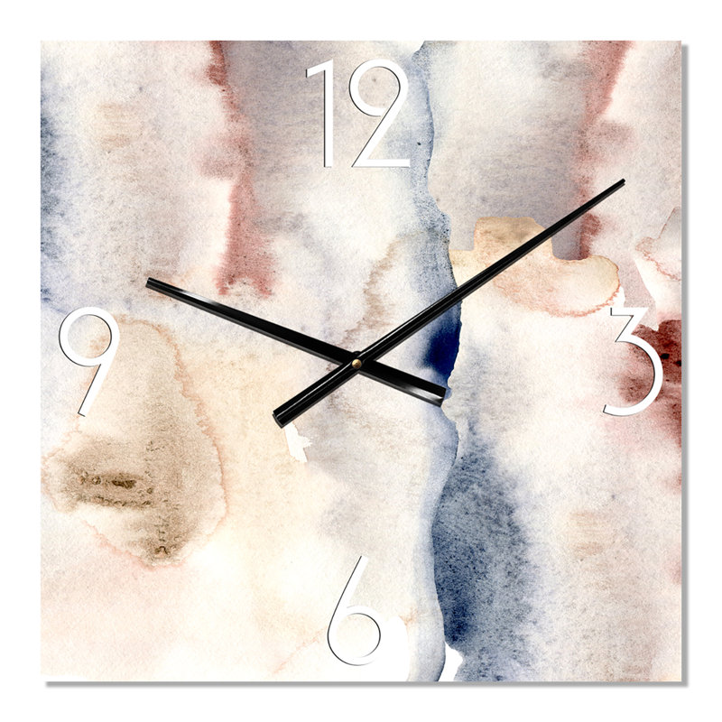 Horloge murale pastel, Moyen