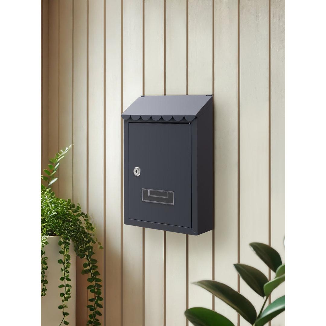 Stallings Steel Wall Mounted Post Box