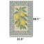 Tapis de cuisine Aqua