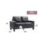 Causeuse modulaire Newbury, noir-367494467