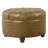Lona Faux Leather Ottoman-991071649