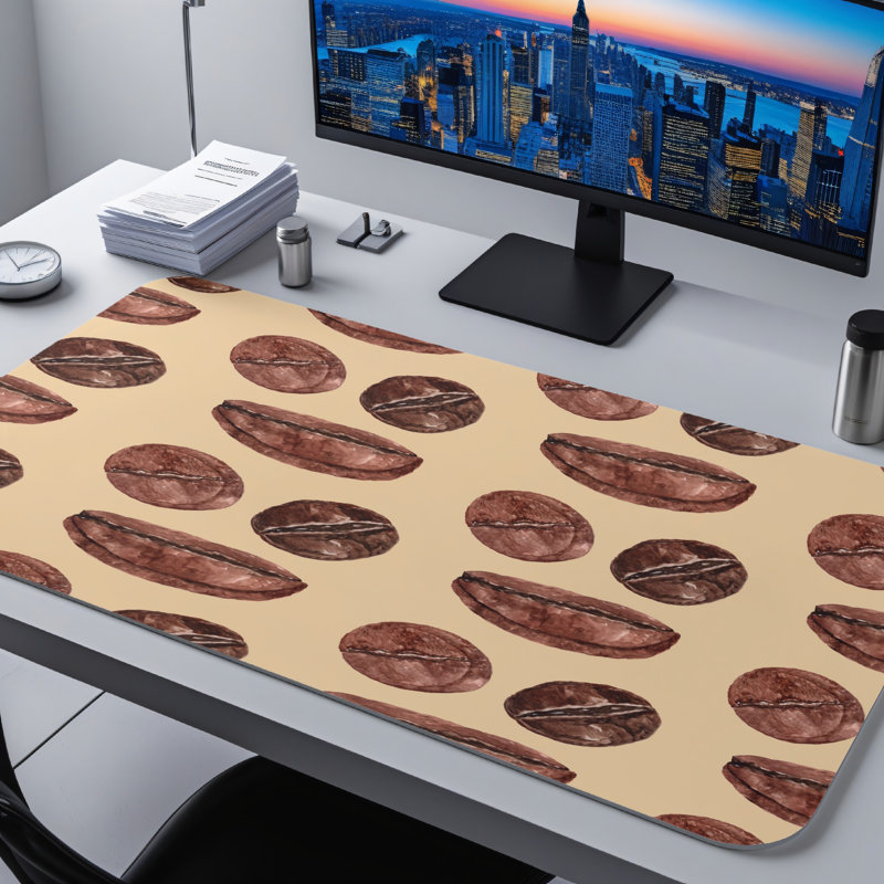 Polyester Desk Pad, 14.4x12.1
