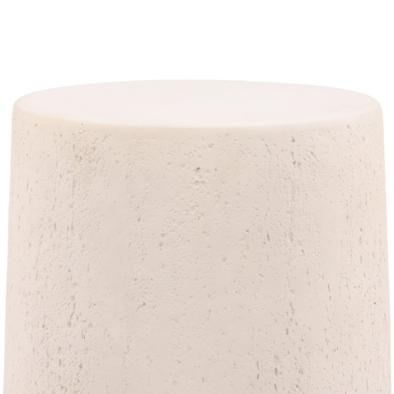 Table d'appoint d'extérieur Millstone ivoire