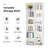 Zendaya 71.65''H × 23.62'' W Cube Bookcase-93705954