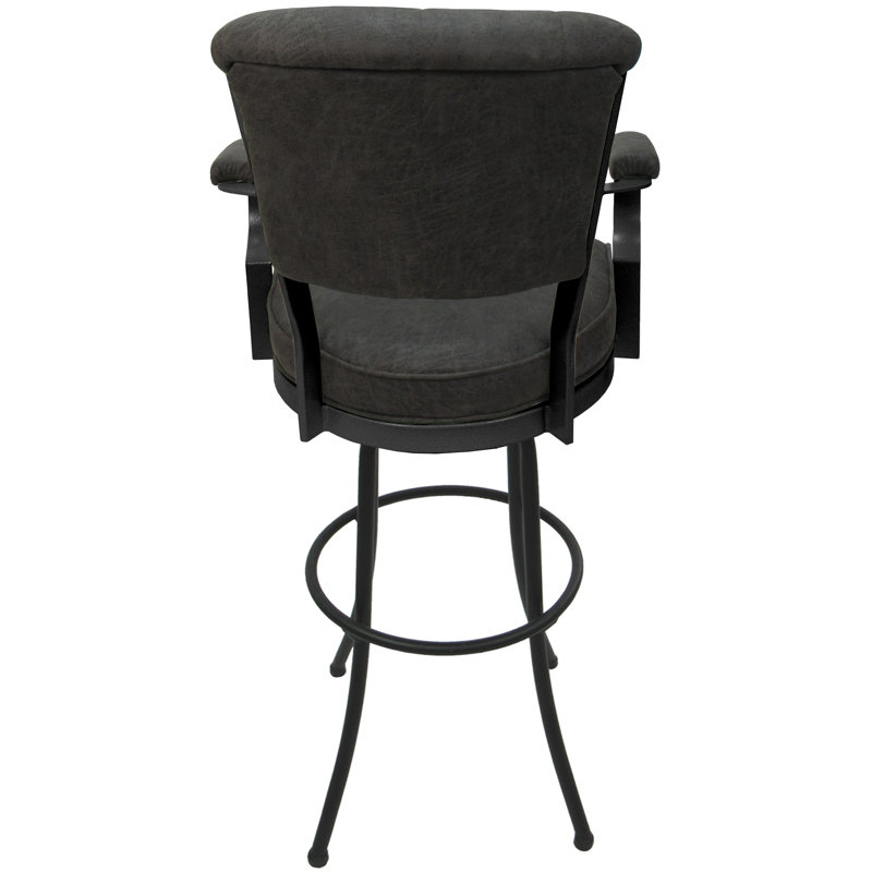 Tabouret très grand Hallah, Charbon / Gris