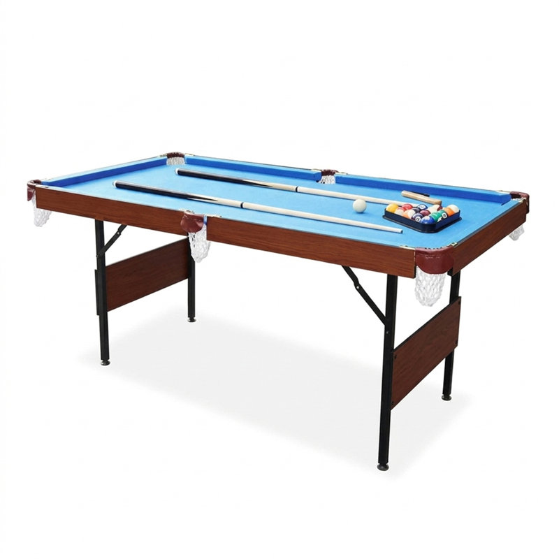 Table de billard / billard pliante Rack Crucis, Bleu