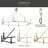 Steel Dimmable Chandelier-787331684-787331691-787331690