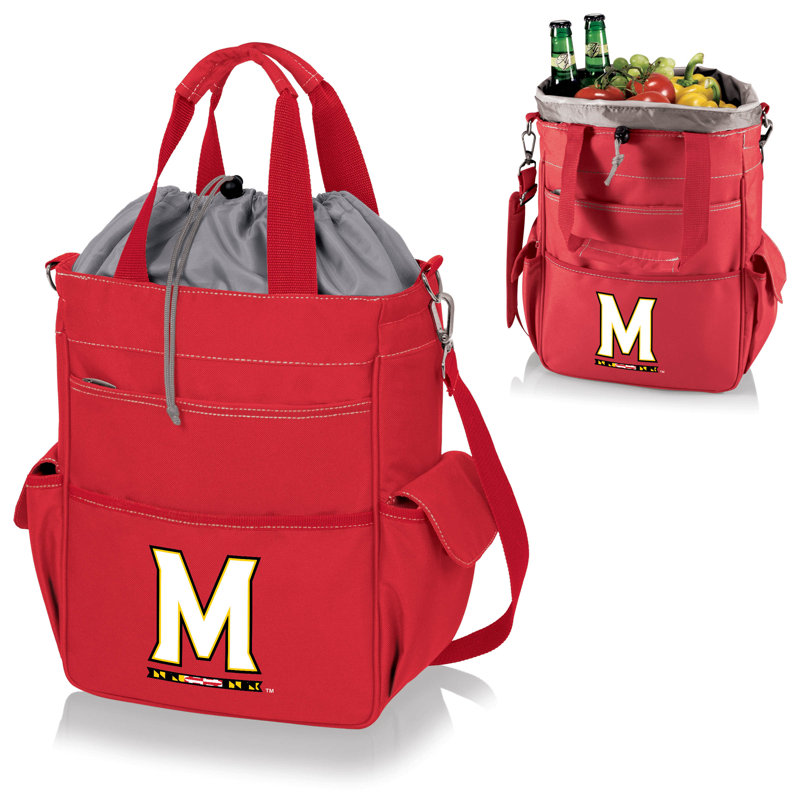 Activo Insulated Tote, Red, University Of Maryland Terrapins