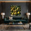 Hawaiian Coconuts Green, art mural sur toile-1389665585