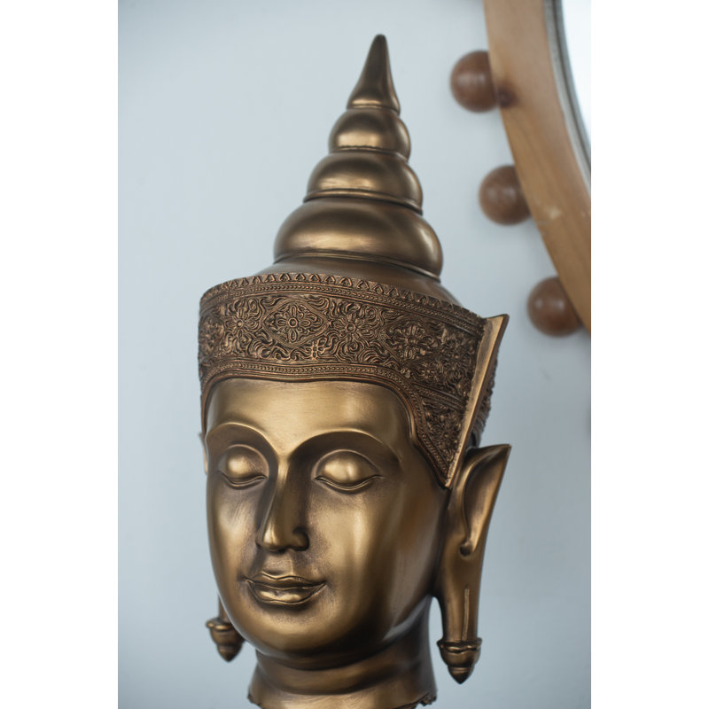 Tête de statue de Bouddha