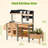 Mud Kitchen With Insect Observation Box & Planter Box, Toddler Play Kitchen