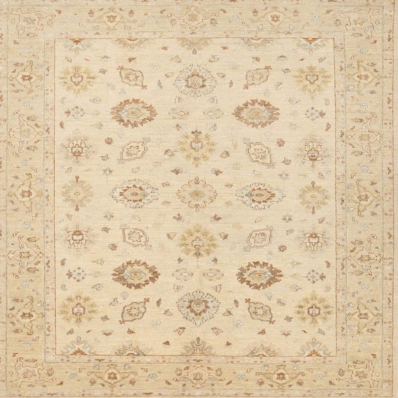 Janice Oriental Indoor Rug, Round 4'