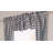 Annie Buffalo Check Plaid Cotton Ruffled Window Valance-1177490560-1177490563