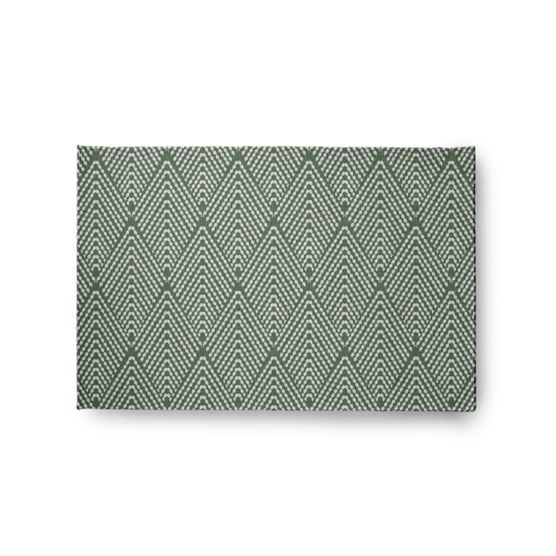 Chenille Geometric Indoor Rug, Rectangle 2' x 3'