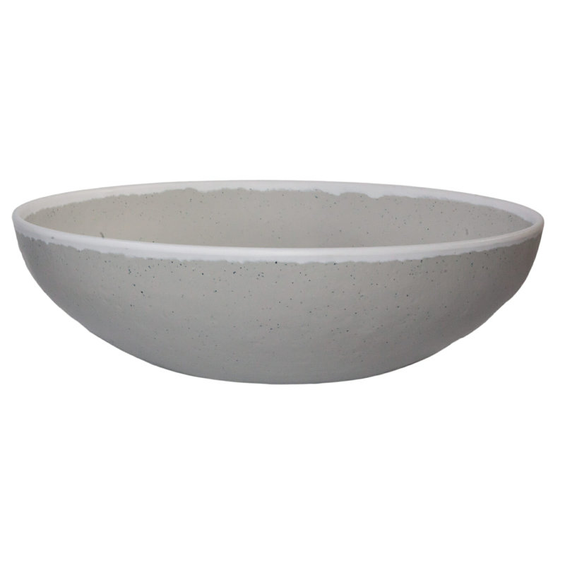 GET Bol de service en plastique, Gris, 16.5"