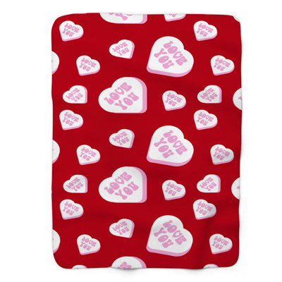 Groovy Heart - 1 pièce Sherpa Premium