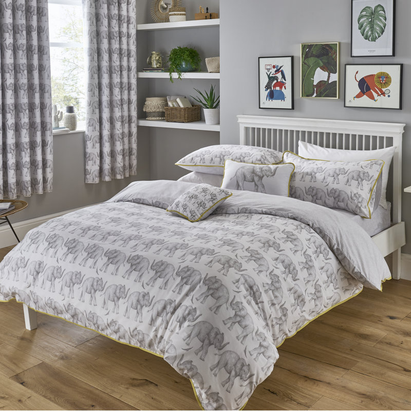 Wildlife Duvet Cover Set with Pillowcases, Double - 2 Standard Pillowcases
