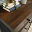 Commode 4 tiroirs, finition brune