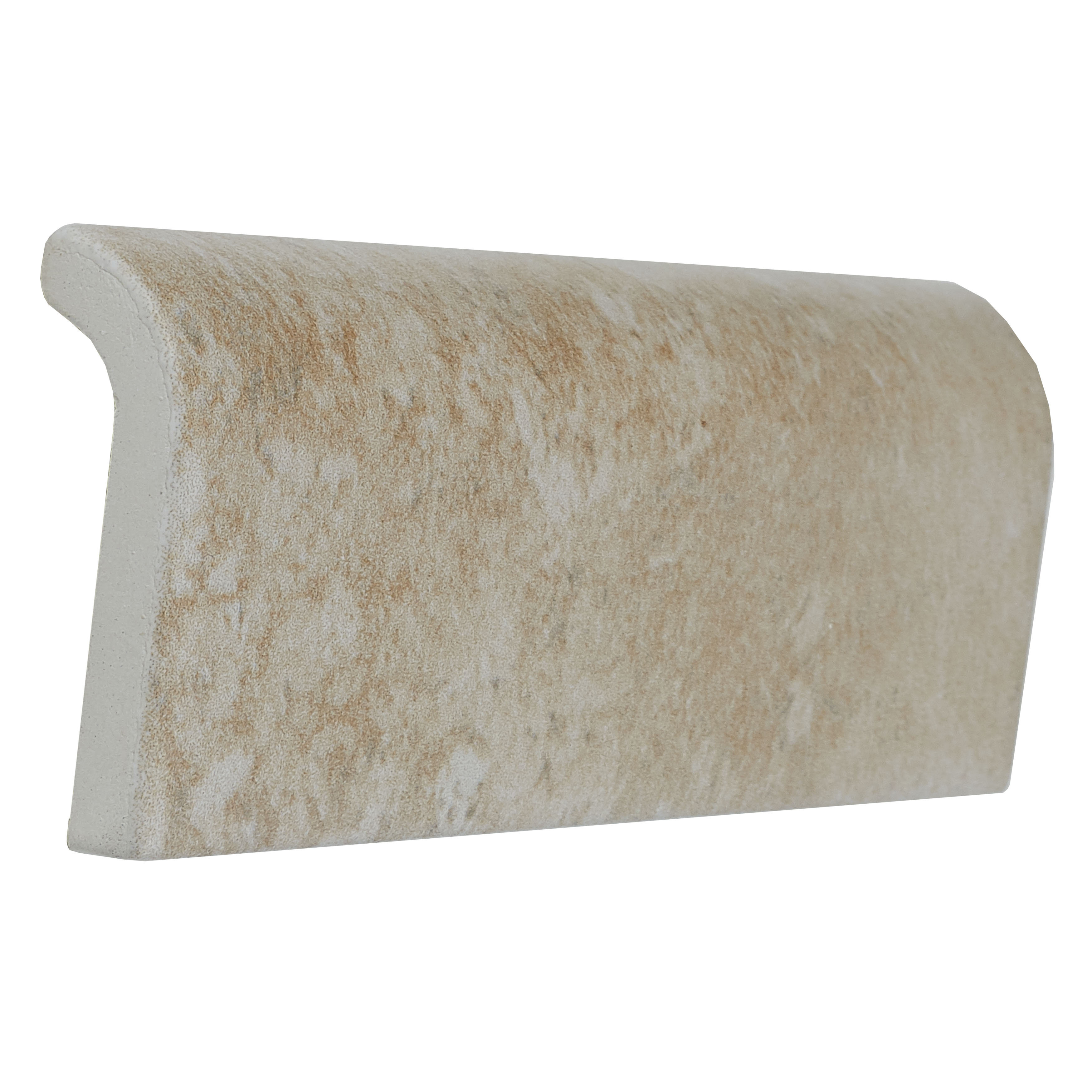 Itona Tile Remington 6" x 2" Ceramic Bullnose Tile Trim | Wayfair