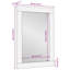 Solid Wood Rectangle Mirror