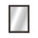 Town & Country Rectangle Solid Wood Beveled Mirror