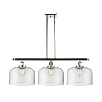 Lattimer 3-Light Dimmable Metal Pendant