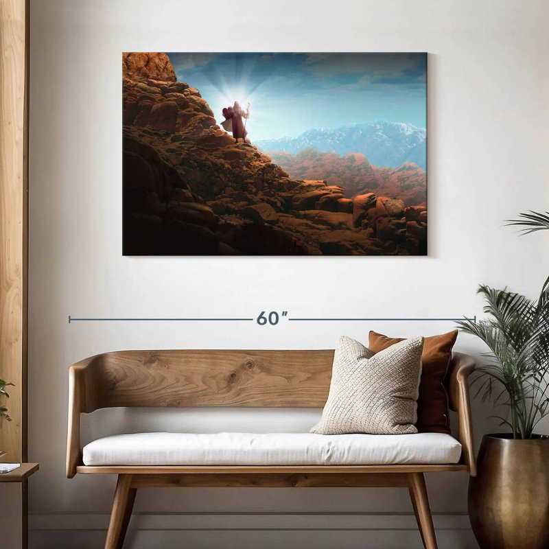 Adella Moses And The Commandments, 30" H x 45" W