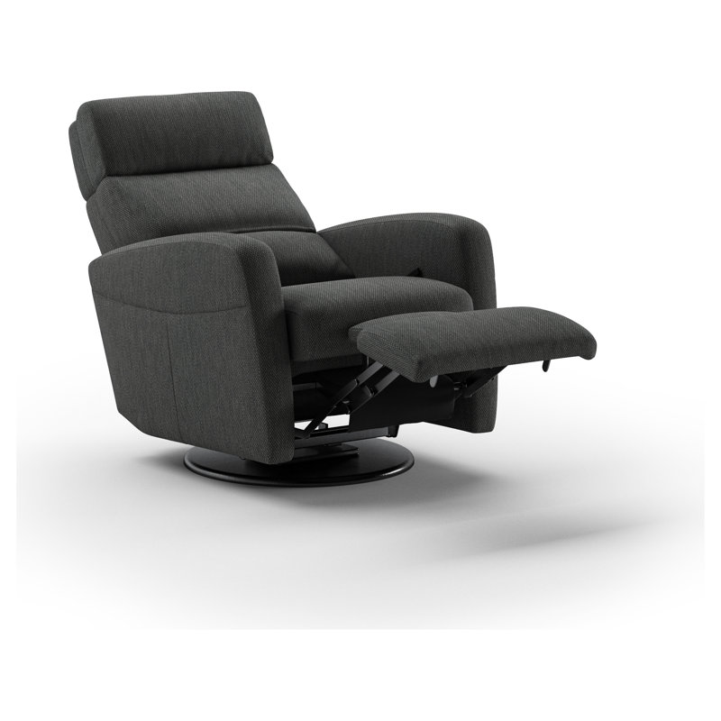 Sloped Recliner - Manual, Black
