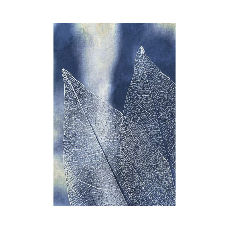 Transparent Leaves II by Kimberly Allen - Wrapped Canvas Painting, 66.04 cm H x 45.72 cm W