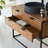 Urban 39.37'' Single Bathroom Vanity Base Only