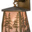 Rustic Lodge 1 - Light Outdoor Wall Lantern