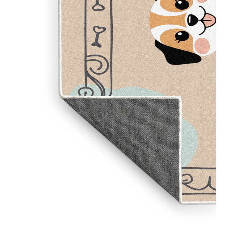Tapis pour enfants East Urban Home, Rectangulaire 2 pi x 3 pi