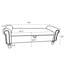 Banc de rangement avec repose-pieds et bancs en tissu avec repose-pieds et bancs en bois