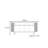 Retro minimalist high-end sideboard