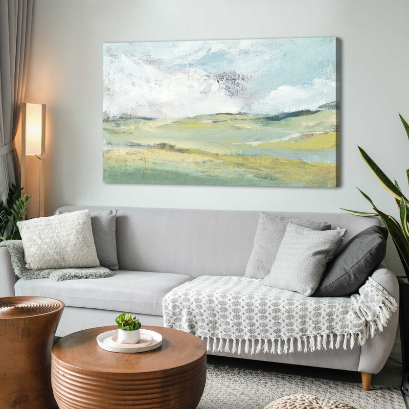 Après-midi champêtre par Lanie Loreth - Peinture, Toile tendue, H 18 po x l 30 po x P 1 po