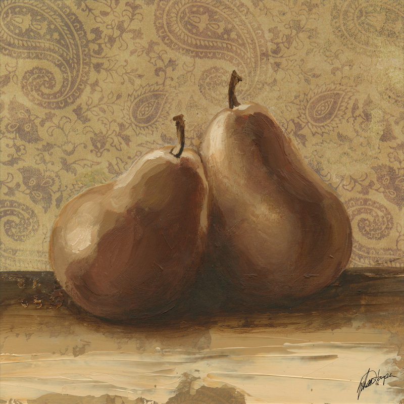 Fruit Duet II by Ethan Harper - Wrapped Canvas Painting, 76cm H x 76cm W x 3.8cm D
