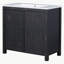 Organisateur de meuble-lavabo 36 po avec lavabo