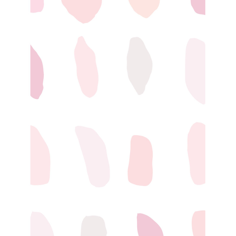 Confetti Time Peel And Stick Vinyl Wallpaper, Pink