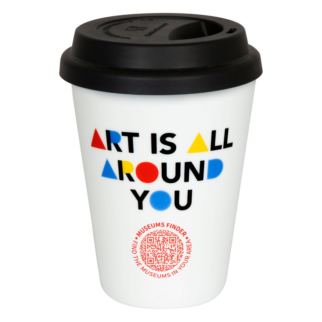 Coffee to go Mug Museums Finder