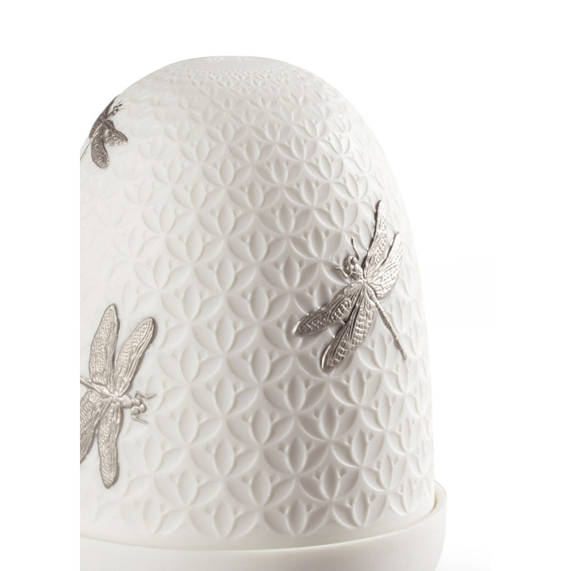 Dome 5.91" White Table Lamp