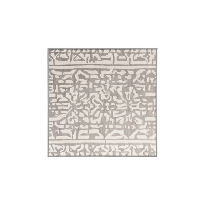 Machine Washable Gray Area Rug