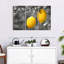 Ensemble de 3 citrons pop sur toile-1242645085