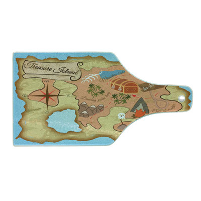 East Urban Home Glass Christam Cutting Board