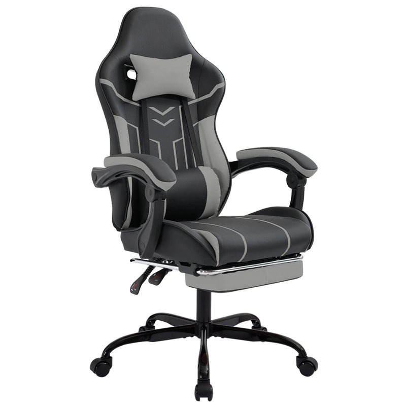 Fauteuil de jeu, Noir/gris